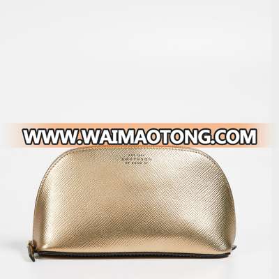 Top quality luxury metallic PU women best cosmetic cases