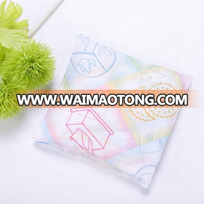 Shopping Bag Logo Eco-Friendly Reusable Shopping Bag Handbag Floral  Full Printing Shopping Bag Reusable