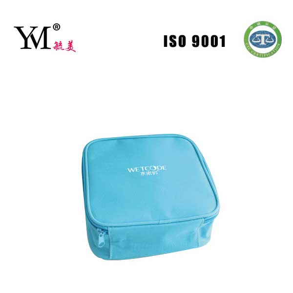 Square Small Travel Cosmetic Bag Jewelry Case